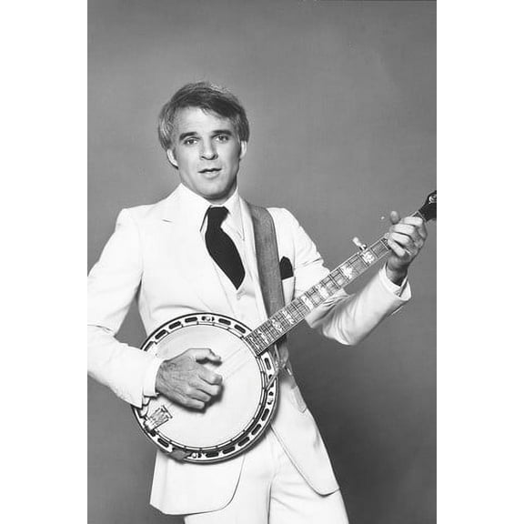 Steve Martin 24x36 Poster playing banjo