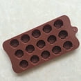 thumbnail image 7 of Washranp  Chocolate Silicone Molds Candy Mold,15Grid Rose Flower Shap Baking Mold BPA Free Non-stick Silicone Tray for Kitchen Gadget, 7 of 7