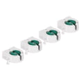 thumbnail image 1 of Unique Bargains Non Shunted T8 Lamp Holder Socket Light Socket LED Fluorescent Tube White Green 4 Pack, 1 of 4