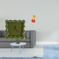 thumbnail image 2 of Adorno De Reloj De Pared Cuadrado Para Baño, Casa De Campo, Aula, Cocina, Estudio Y Estatua De Serpiente De Año Nuevo Chino 2025, Figura Fengshui Para Sala De Estar, Oficina, Chimenea., 2 of 8