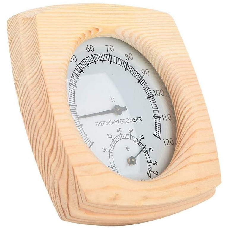 Encased Wood Sauna Thermometer/Hygrometer *** FREE SHIPPING ***