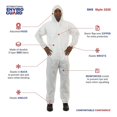 thumbnail image 2 of International Enviroguard Coverall,w/Hood,2XL,White,PK25 2225-2XL, 2 of 2