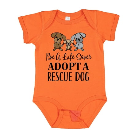 

Inktastic Adopt a Rescue Dog Pet Gift Baby Boy or Baby Girl Bodysuit