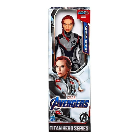 Figura Black Widow Marvel Avengers Titan Hero Series 12 Pulgadas