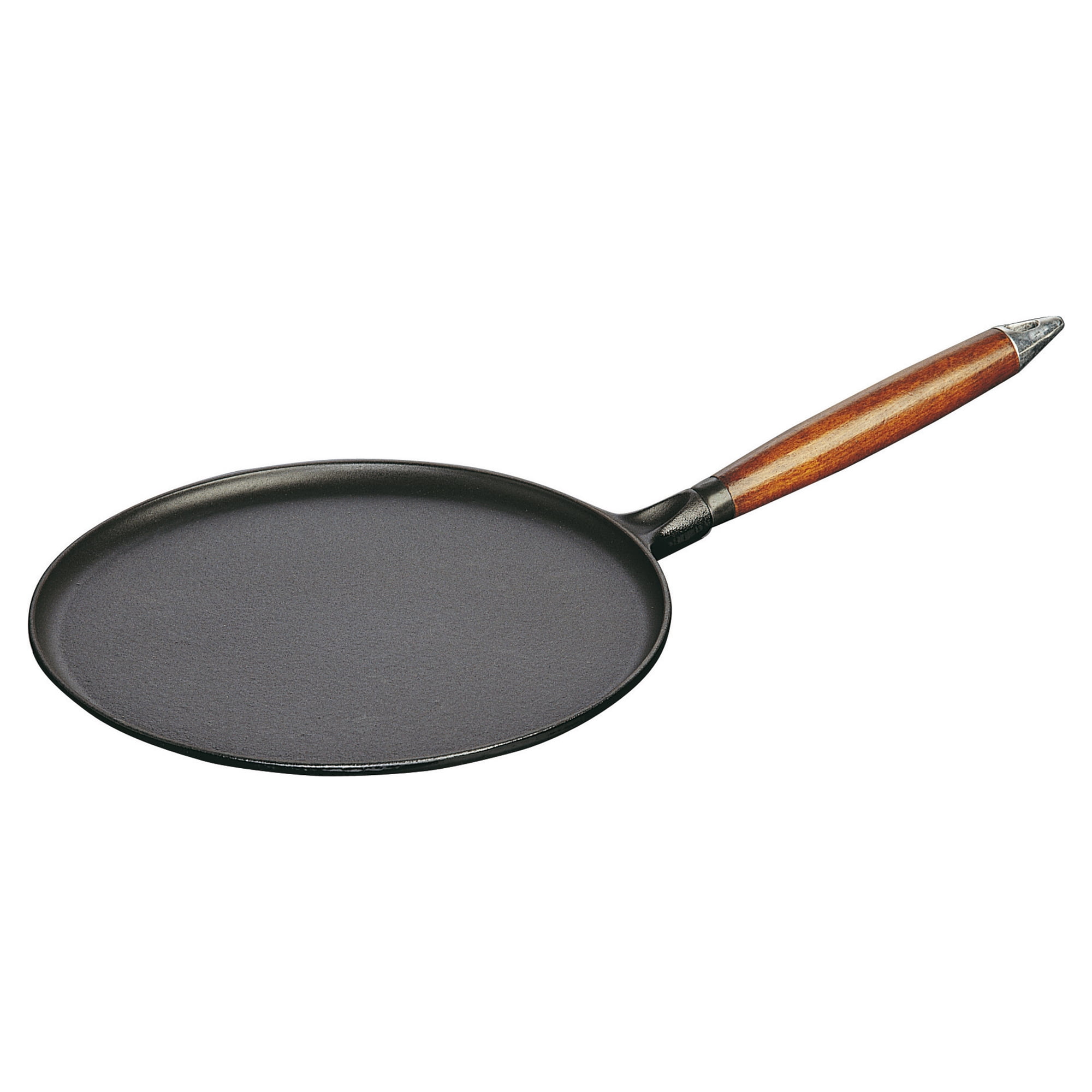 Iron 11” Tawa Good Quality Brand New Long Wooden handle/Crepe/Pancake Pan 