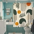 thumbnail image 4 of TIELUTT Fabric Shower Curtain Liner with Reinforced Rustproof for Bathroom Bathroom Clear Curtain Fringe Shower Curtains for Bathroom Curtain Liners Shower Fancy Shower Curtain Set Fabric Shower Curta, 4 of 5