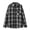 Sweatshirts-Black, variant on Gamivast Flannel Shirts for Men Long Sleeve Plaid Loose Fit Button up Shirts Casual Lapel Collar Long Sleeve Sweatshirts Beach Holiday Party Outfits