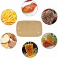 thumbnail image 6 of Air Fryer Parchment Paper Liners: 50PCS 21.5cm Square Perforated parchment paper for Air Fryer, Bamboo Steamer Liner for Air Fryers Baking Cooking Oven, 6 of 8