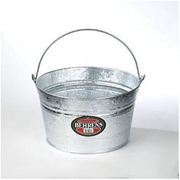 Behrens Galvanized Hot Dipped Pail - Heavy Duty - 4.2 gal, Multicolor — Residential Use, Standard Application