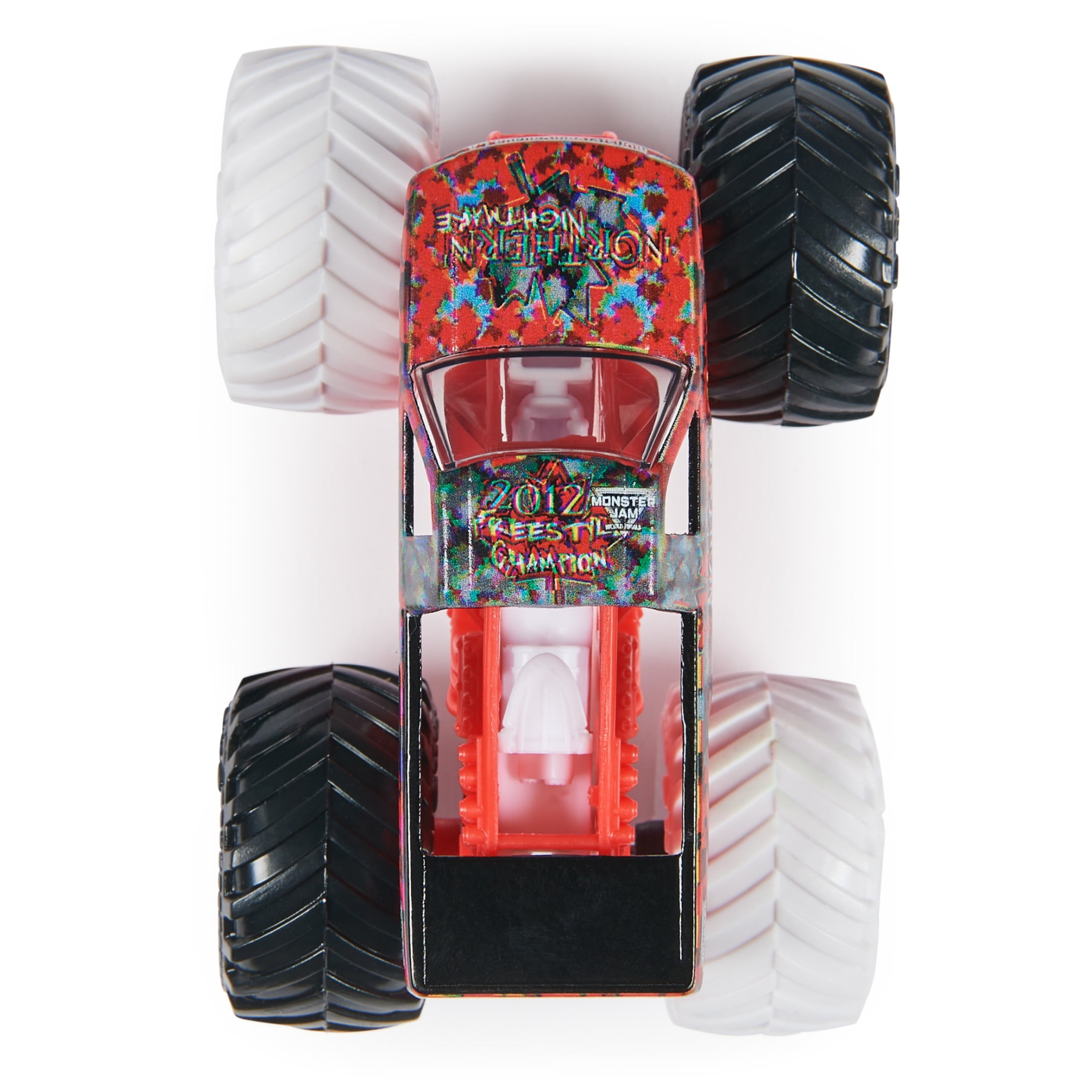 Monster Jam, Northern Nightmare Monster Truck, Die-Cast Vehicle, 1