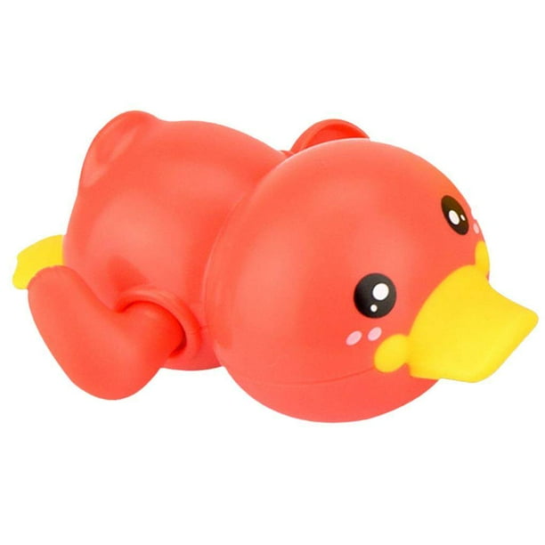 kurtrusly Baby Bath Toy Duck Clockwork Water Toy Bathtub Swimming Pool