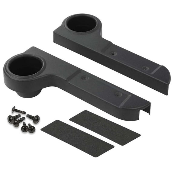 PIT66 Universal Rear Seat Arm Rest Cup Holder Fit for EZGO Club Car Yamaha Golf Cart