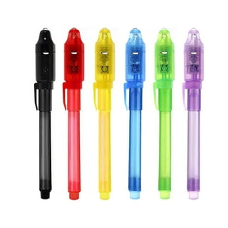 Invisible Ink Pen, HOYOTIK Invisible Ink Pen with uv Light for Kids Spy Pen  12pc, Party Favors for Kids 8-12 Gifts Magic Pen Easter Day Halloween  Christmas Party 