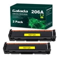 thumbnail image 1 of GALADA 206A W2112A Color Toner Cartridge (NO Chip) Replacement for HP 206A 206X W2112A W2112X Toner Compatible with HP Color Pro MFP M283fdw M283cdw M283 Pro M255dw M255 Printer(2 Yellow), 1 of 6