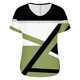 thumbnail image 4 of Blusas de Manga Corta Casuales para las Mujeres Imprimir V-Cuello Suéter Blusa de Poliéster Sudadera de Moda, Top de las Señoras para Invierno Primavera Uso Diario, 4 of 6