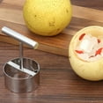 thumbnail image 6 of Apple Corer under $5! CQCYD Stainless Steel Fruit Corer, Multi-function Apple Pear Core Remover, Kitchen Fruit Pitter Separator, Easy Clean Vegetable Coring Tool, 6 of 9