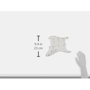 Lace Sensor Gold Loaded SSS Pickguard 3-Ply White