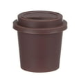 thumbnail image 2 of BELOVING Makeup Sponge Holder Organizer Tool Cosmetic Drying Box Beauty Sponge Container, Dark brown, 2 of 10