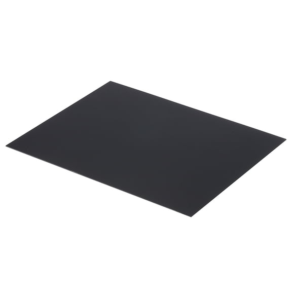 Uxcell ABS Plastic Sheet 10"x8"x0.04" ABS Styrene Sheets for Building Model DIY Crafts Panel Black