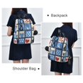 thumbnail image 4 of FORMRS Women's Travel Backpack Purse Anti-Theft Hidden Pockets Casual Shoulder Bag, Black Cats and Hearts, 4 of 7