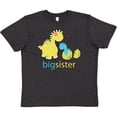 thumbnail image 3 of Inktastic Big Dinosaur Sister Youth T-Shirt, 3 of 5