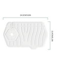 thumbnail image 3 of Yhmxh Gadgets de Cuisine Gadgets de Cuisine Cadeaux de Cuisine Maison et Cuisine Robinet Pad,Sink Tapis de Protection pour Cuisine et Salle de Bain Tapis de Rangement pour Évier, 3 of 5