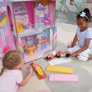 KidKraft Candy Castle Wooden Dollhouse with 28 Accessories, Ages 4 & up
