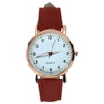 thumbnail image 7 of Retro Quartz Ladies Luminous Watch Watch Belt Diamond-Studded Female Women's Watch Watch for Elderly Mens Watch Leather Band Mens Digital Large Face Watch Big Numbers Brew for Men Analog Watch for, 7 of 7