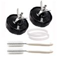 thumbnail image 1 of 2pcs 7 Fins Extractor Blades Compatible With Nutri Ninja Auto Iq Bl642 Nn102, 1 of 1