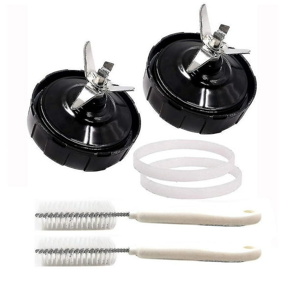 2pcs 7 Fins Extractor Blades Compatible With Nutri Ninja Auto Iq Bl642 Nn102