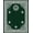 Green, Pattern 4, variant on ODIKA 4'x6' Machine Washable Non-Slip Area Rug, Celtic Knot with Traditional Braided Design High Traffic Rug, Black, 457204