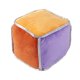 thumbnail image 1 of Cojín de tiro suave Sunnimix fútbol de peluche cuadrado, 1 of 8