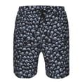 thumbnail image 4 of Naloa Gothic Skull Men's Beach Shorts, Surfing shorts, Swim trunks, Quick Dry Swim Trunks for Surfing Beach Fun - Small, 4 of 9