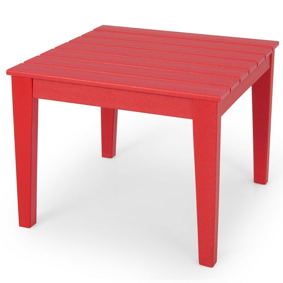 Infans Kids Square Table Indoor Outdoor Heavy-Duty All-Weather Activity Play Table