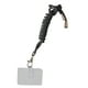 thumbnail image 5 of Sidaley Cuerdas colgantes universales para teléfono con tarjeta, mosquetón de Metal ajustable, cordones para el cuello, correa para cordón, Negro 2piezas, 5 of 6