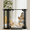 Black, variant on Fairy Baby Clear Baby Safety Gate with Wall Protectors 29-38 in Wide Pressure Mounted Gates White