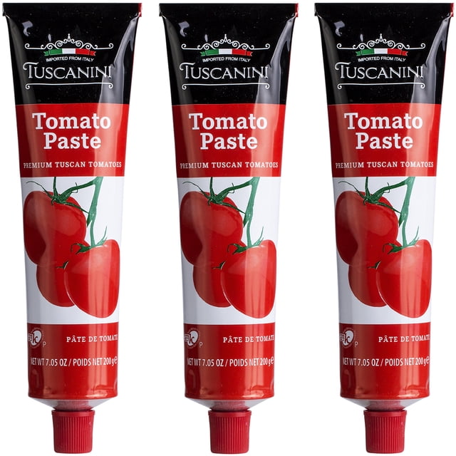 Pack x 3 Pasta de Tomate Concentrado en Tubo Tuscanini Kosher Italia Extra Kosher