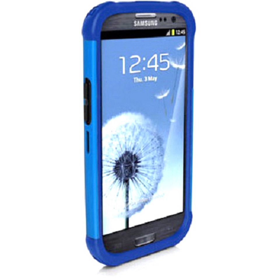 Wireless Xcessories Ballistic Samsung Galaxy S III Shell Gel Case, Light Blue/Navy, SG0930-M775. - image 2 of 3