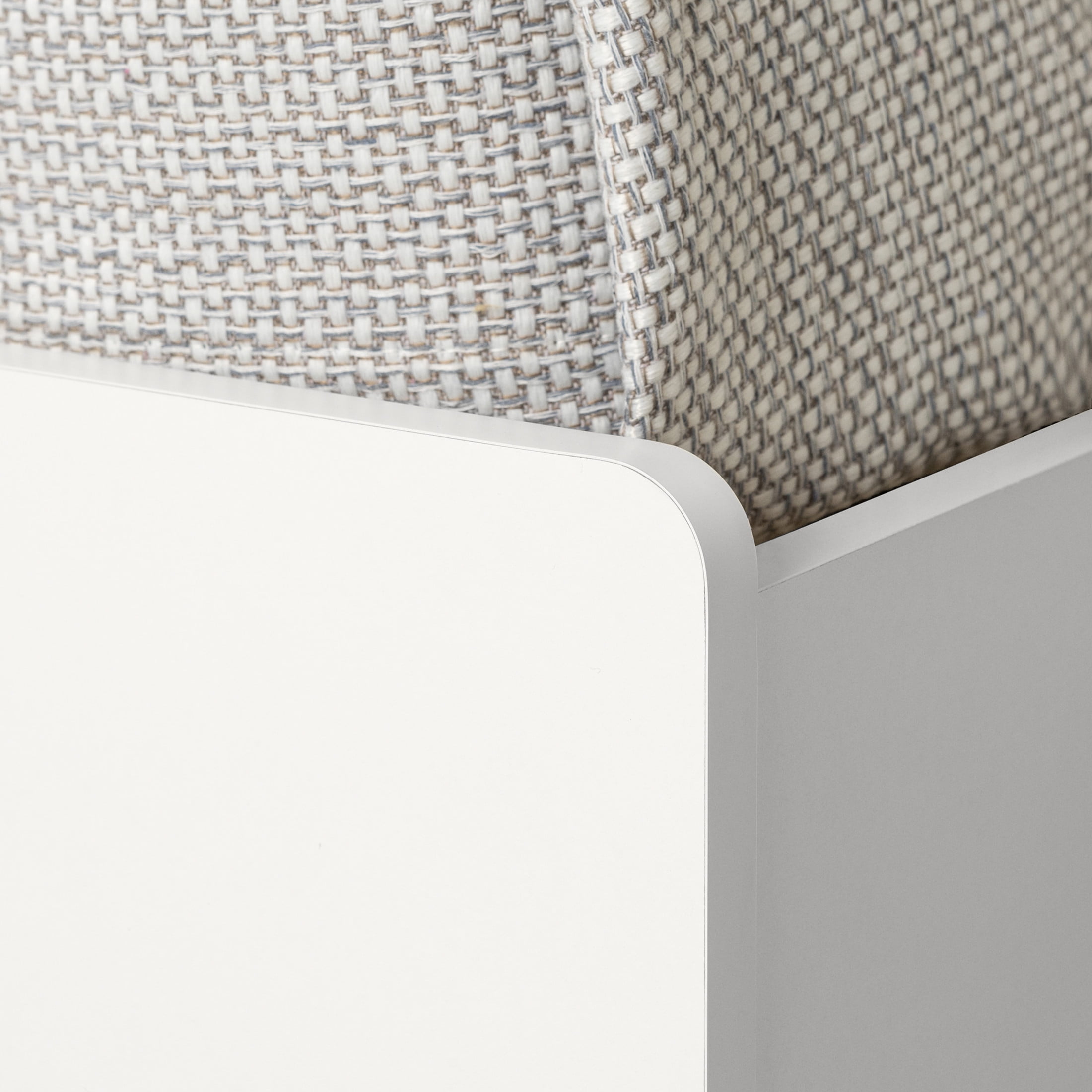 South Shore Spark, Contemporary Bed, Twin White