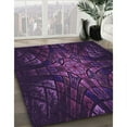 thumbnail image 2 of Ahgly Company Indoor Rectangle Patterned Deep Purple Area Rugs, 3' x 5', 2 of 6