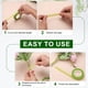 thumbnail image 5 of 4 Pcs Cinta Floral Verde Suave 1/2" x 29.5 Yardas Cinta Adhesiva para Envolver Tallos de Ramos de Flores Artificiales Artesanías Florales Boda, 5 of 7