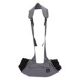 thumbnail image 3 of Hand Warmer Muff, Double Side Fast Heating Waterproof Quilted Cotton 3 Gears Heated Hand Muff USB Interface  For Mountaineering Grey, 3 of 8