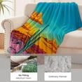 thumbnail image 5 of Cactus Blanket for Kids Adults, Cactus Gifts Flannel Throw Blanket, Cactus Decor Lightweight Warm Soft for Sofa Couch Bed Living Room Office 40" x 50", 5 of 6