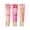 Baby Pink, Nude Pink, Bubble Gum, variant on Ruby Kisses Broadway Lip Gloss Vita-Lip Tinted Lip Gloss Set, Non-Sticky Formula, Long-Lasting, Moisturizing, Soothing, Super Glossy 3pcs (Set 1)