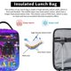 thumbnail image 5 of Descendants Lunch Box - Insulated Lunch Bag For Girls Boys Cute Lunch Box Suitable For Adult School Work Office-w1355, 5 of 5
