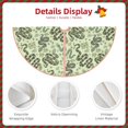 thumbnail image 3 of Sikiie Green Snake Nativity Christmas Tree Skirt, Jesus Christian Winter Holiday Tree Mat Decoration(30-48IN), 3 of 6