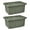 Green Camo (15 Gallon), variant on Homz 15 Gal Durabilt Home Storage Container with Snap Lid, Green (2 Pack)