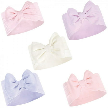 UPC: 0660168585452 | Hudson Baby Infant Girl Headbands 5pk  Lilac Cream  0-24 Months
