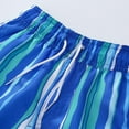 thumbnail image 4 of ZACPNCV Boys Swim Trunks Quick Dry Swimsuit Shorts with Pockets and Mesh Lining - Swimming Trunks for Boys Blue 5-6 Years, 4 of 9