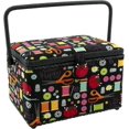 thumbnail image 1 of Large Sewing Basket Sewing Notions, 1 of 5